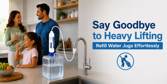 How to Refill 5 Gallon Water Jugs at Home Without Lifting Heavy Bottles 