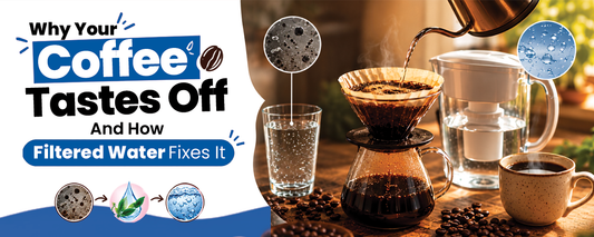 Why Your Coffee Tastes Off (And How Filtered Water Fixes It)