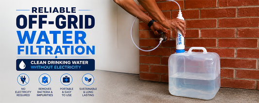 Off-Grid Water Filter System for Rural Homes and Remote Living in the USA