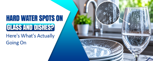 hard water spots