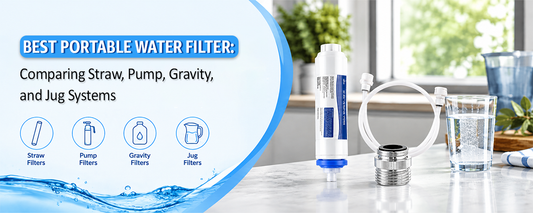 Best Portable Water Filter: Comparing Straw, Pump, Gravity, and Jug Systems