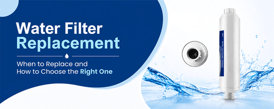 Water Filter Replacement: When to Replace and How to Choose the Right One