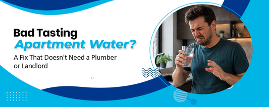 Bad-Tasting Apartment Water? A Fix That Doesn't Need a Plumber or Landlord
