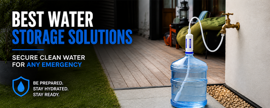 Best Water Storage Solutions for Preppers in 2026