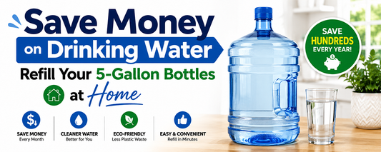 How to Refill 5 Gallon Water Jugs at Home (And Save Money Every Month)