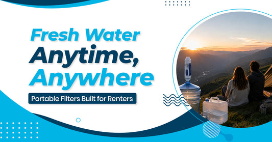Portable Water Filter for Renters: Clean Water Anywhere Without Hassle