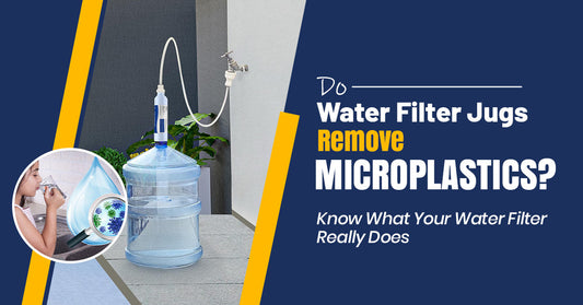 Do Water Filter Jugs Remove Microplastics from Drinking Water?