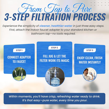 Indoor and Outdoor Water Filter