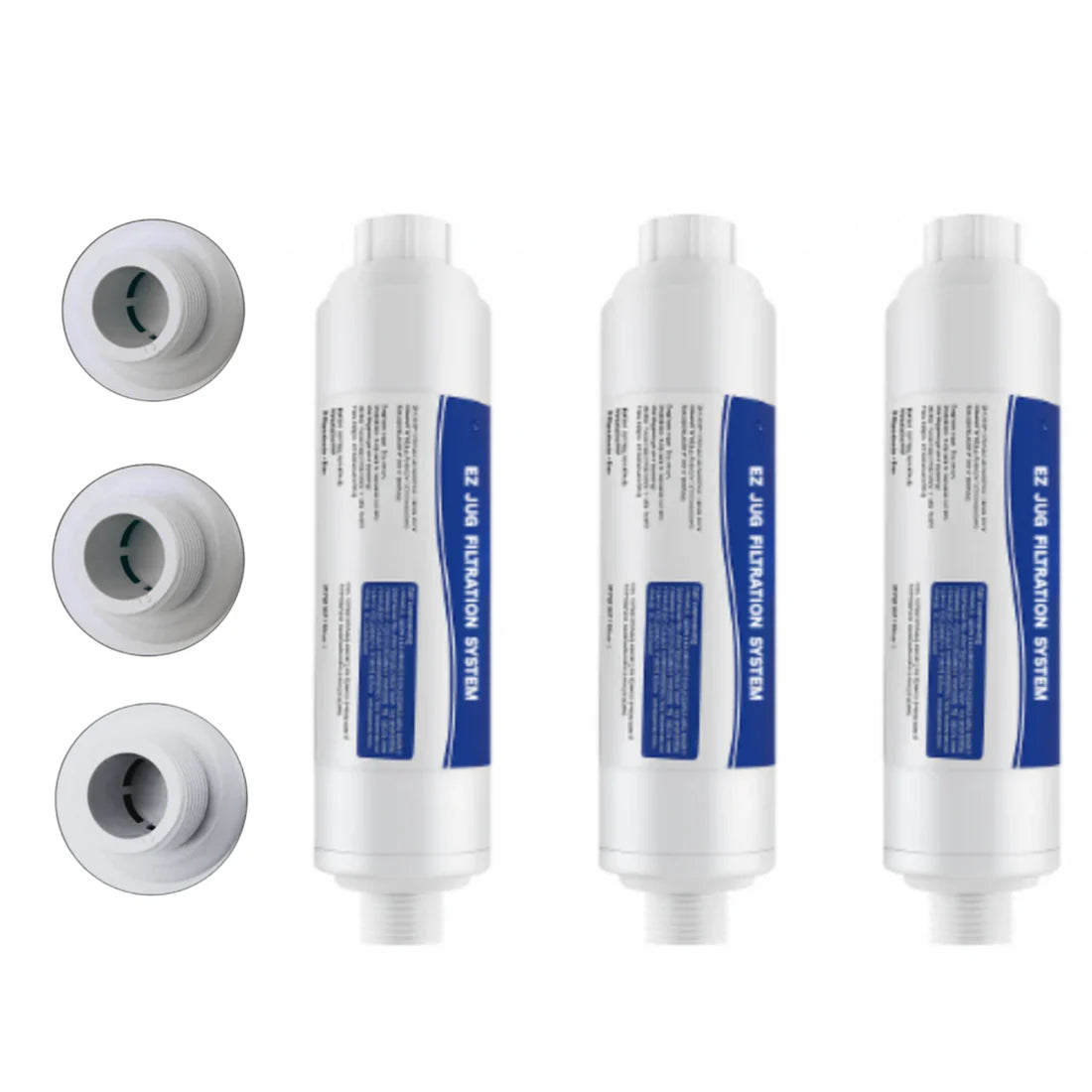 EZ Jug™ Garden Hose Filtration System + 3 Replacement Filters Bundle