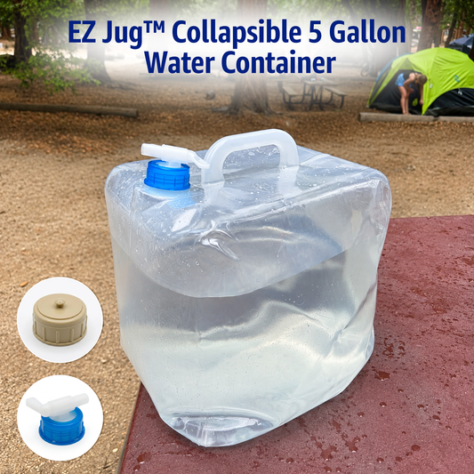 EZ Jug™ 5-Gallon Collapsible Emergency Water Container